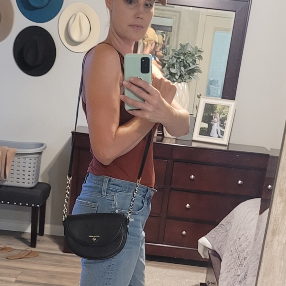 Michael Kors Small Black Crossbody Handbag - Picture 3 of 13